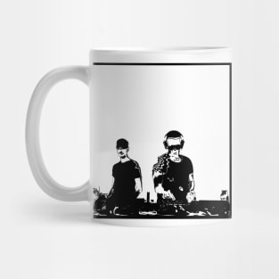 Couple portrait 2 Cosmic Djs Mug